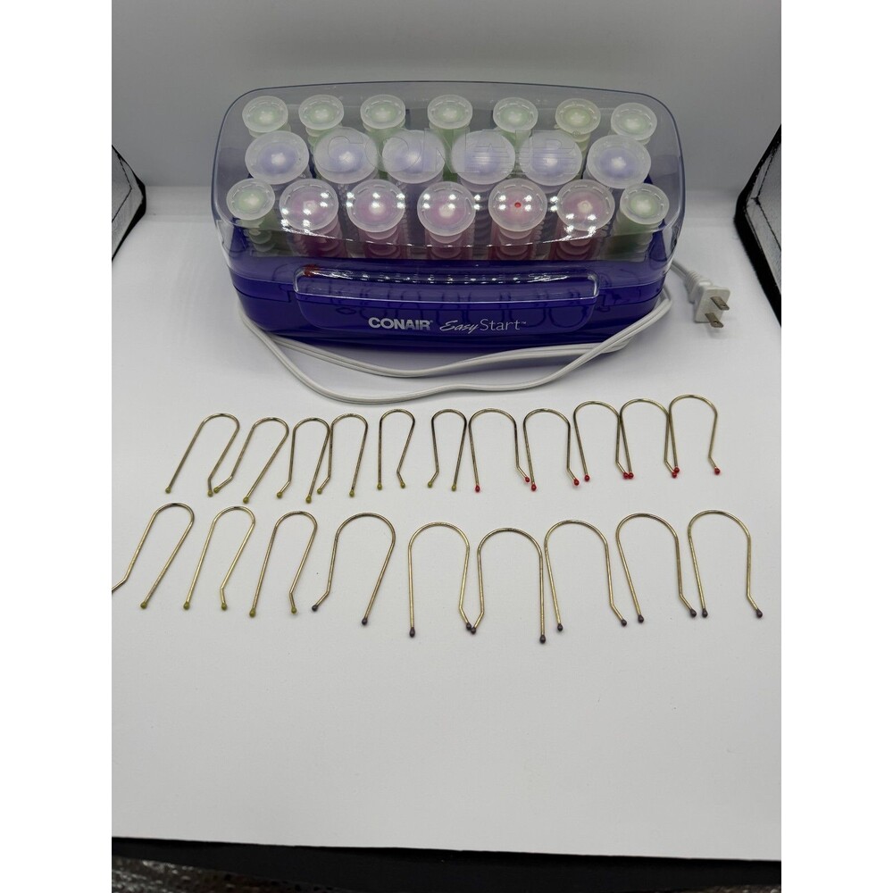 Conair Easy Start Hairsetter Hot Rollers With Pin HS15C - Picture 5 of 10